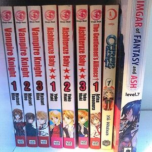 anime manga book lot